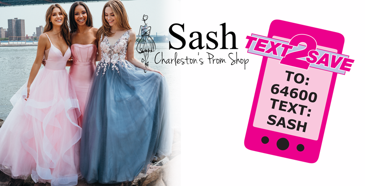 sash charleston's prom shop